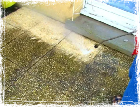 Nettoyage de terrasse et dallage Angoulême