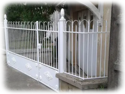Peinture ferronnerie portail fer Angoulême Charente